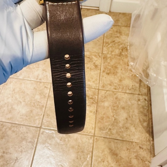 Invicta Blue and Gold Watch with Leather Strap - Picture 4 of 4